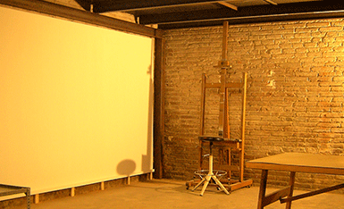 the free open residence studio of WTA, Barcelona, Spain